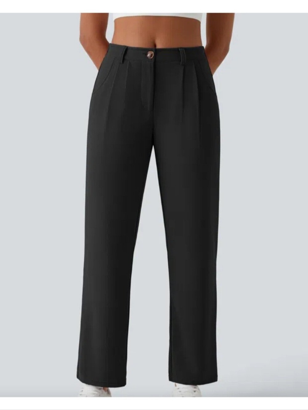 Halara Mid Rise Zipper Pocket Waffle Casual Pants Size L Bundle 3/$50
